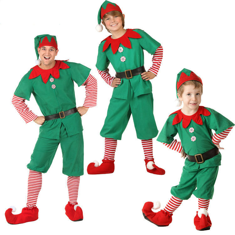 Corduroy Children's Christmas Elf Clothing