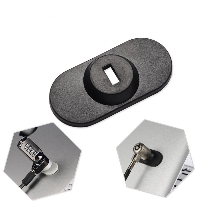 mobile phone tablet computer external security keyhole base