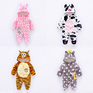 winter jumpsuit velvet hooded baby clothing winter jumpsuit velvet hooded baby clothing