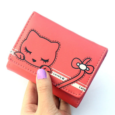 Cute bow wallet