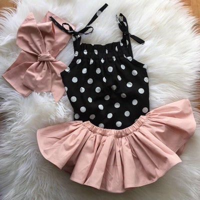 Girls’ Skirt & Top Set