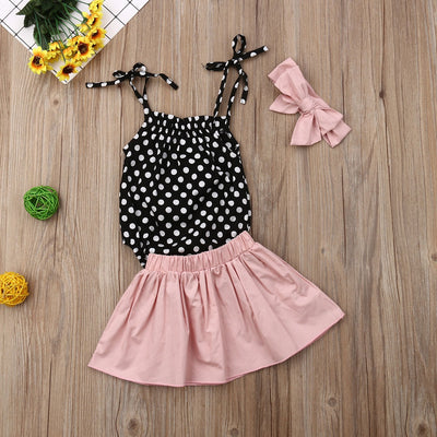 Girls’ Skirt & Top Set