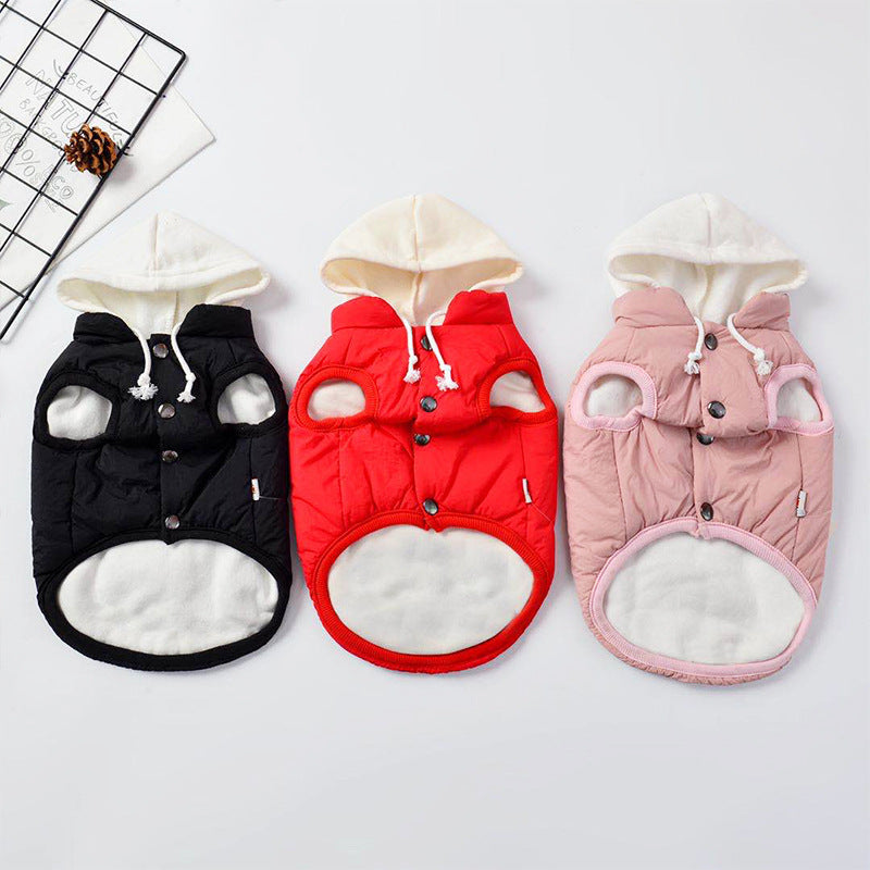 cotton warm pet dog vest clothing cotton warm pet dog vest clothing 