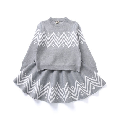 Children's skirt/sweater set