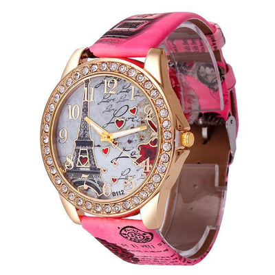 quartz watch women girls ladies students casual wristwatch relojes