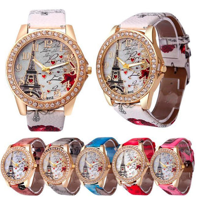 quartz watch women girls ladies students casual wristwatch relojes