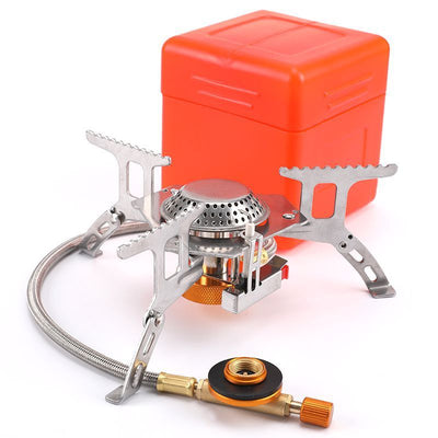 Portable gas picnic stove