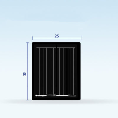 DIY Solar Panel Polycrystalline 1V80MA Epoxy Solar Panel Power Generation Charging Board Photovoltaic Power Supply DC Small Motor