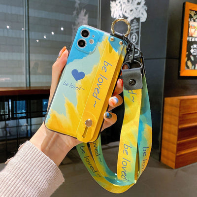 wristband phone case watercolor phone case