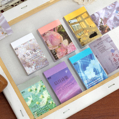 Book Stickers Wish Communication Series Art Notebook DIY Material Decorative Stickers