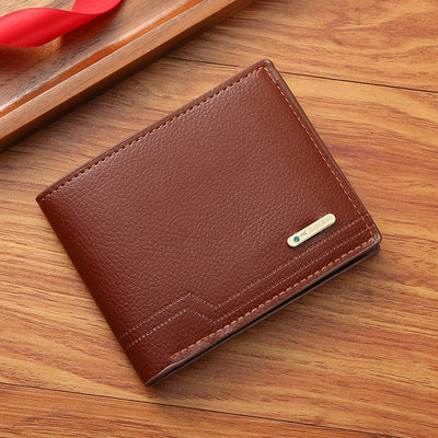 Soft Leather Multi-card Slot Small Wallet