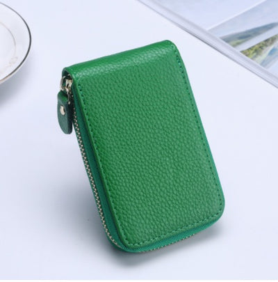 Korean Version Of Nylon Organ Leather Coin Wallet