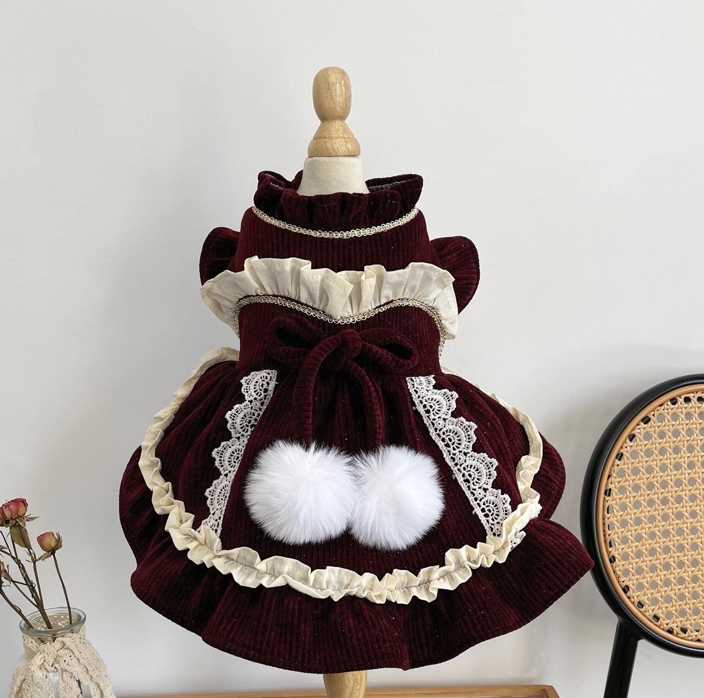 Handmade Custom Pet Clothing Retro Style