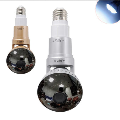 wifi light bulb security camera