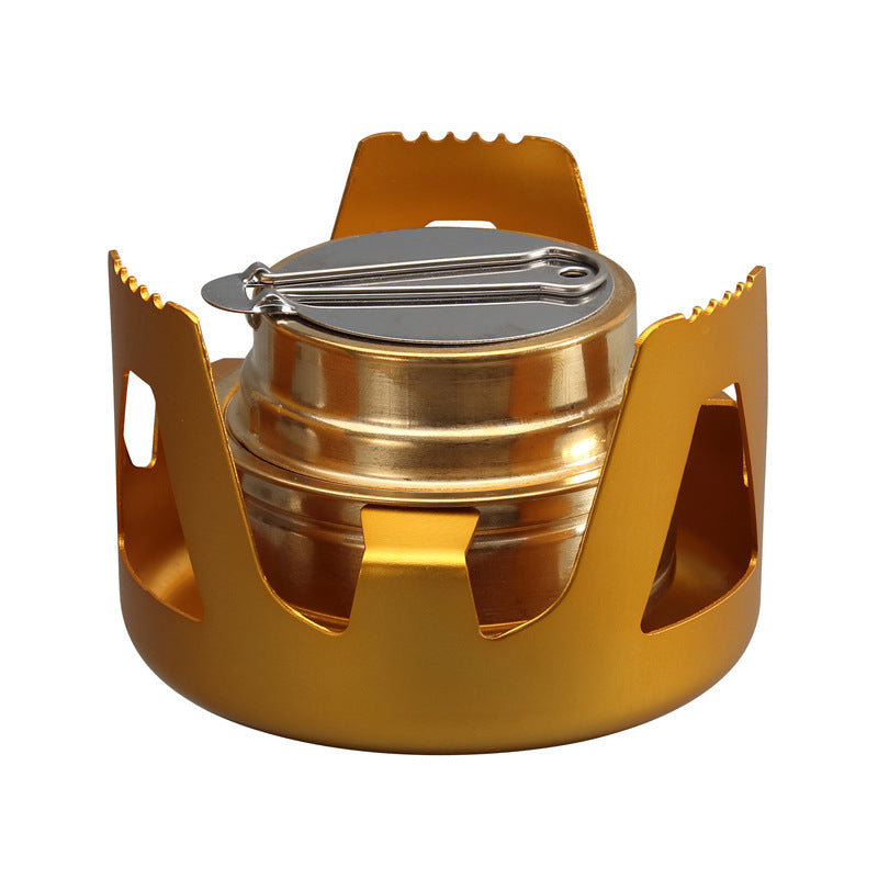 Outdoor Picnic Alcohol Vaporization Portable Camping Stove