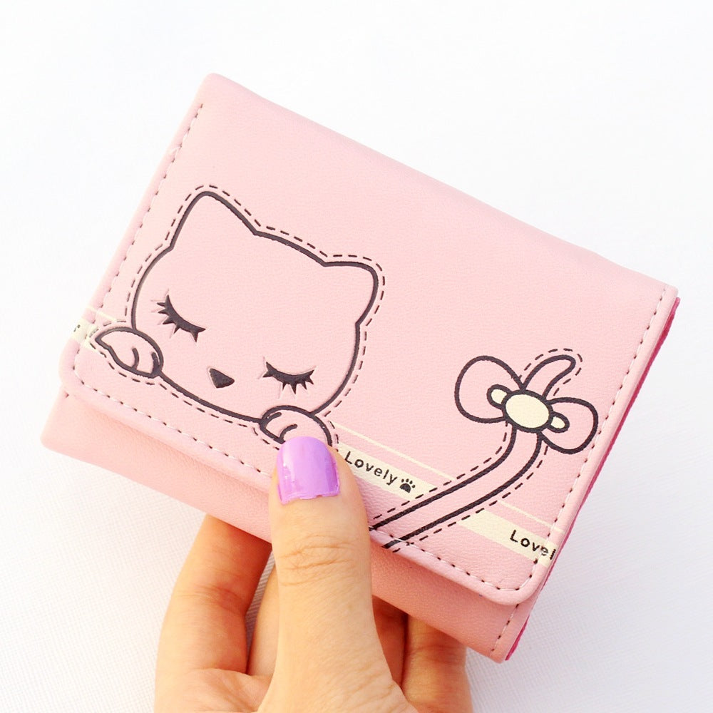 Cute bow wallet