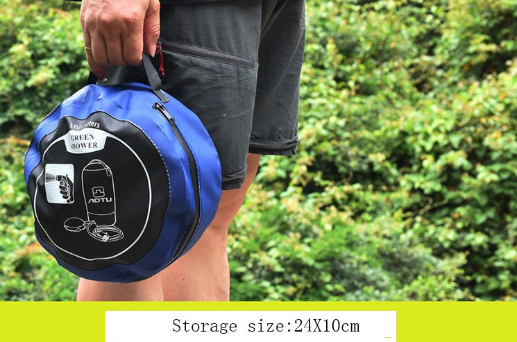 Portable shower bag