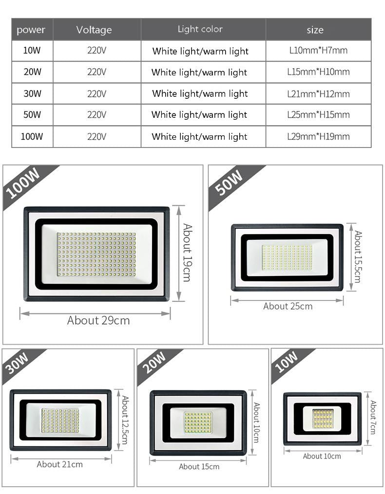 LED flood light outdoor light