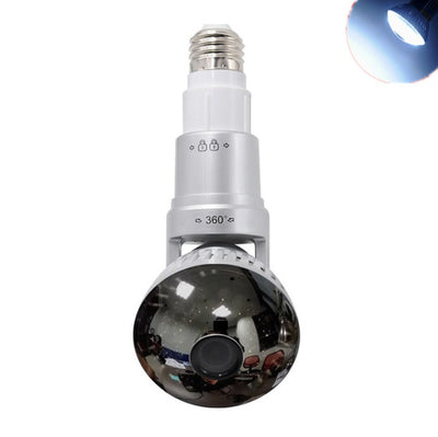 wifi light bulb security camera