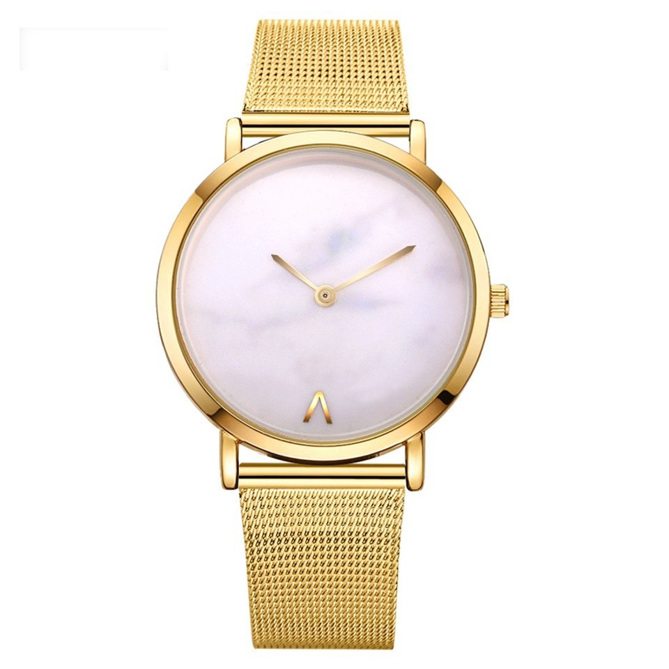 Vansvar fashion brand silver and gquartz watches gift relogio feminino