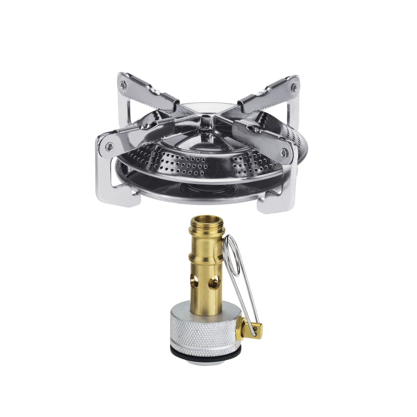 Round plate outdoor stove