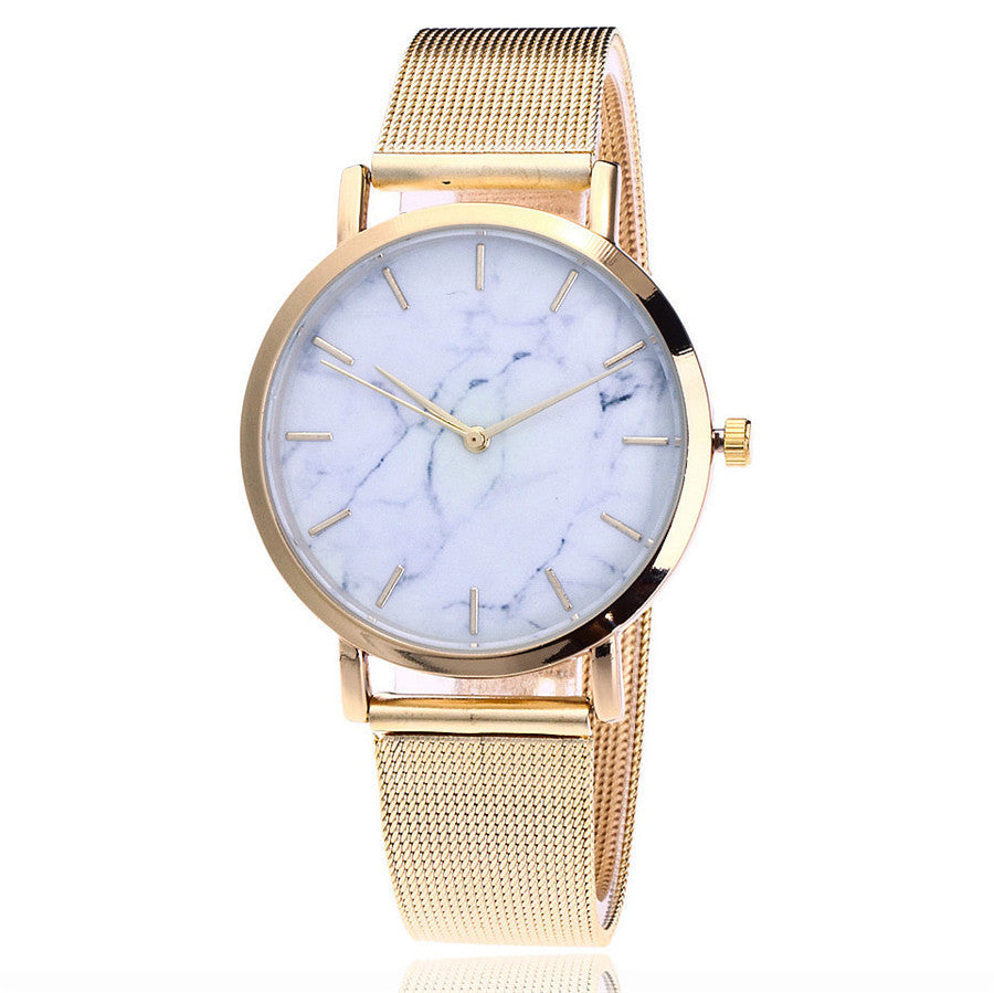 Vansvar fashion brand silver and gquartz watches gift relogio feminino