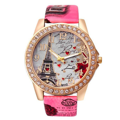 quartz watch women girls ladies students casual wristwatch relojes