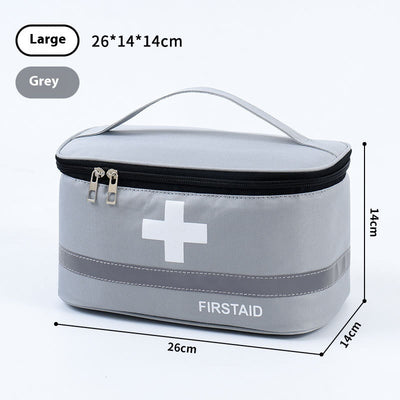 Portable First Aid Kits Family Pack Large Travel Medicine Medicine Storage Box Small