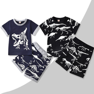 summer short-sleeved dinosaur children' summer short-sleeved dinosaur children'