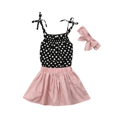 Girls’ Skirt & Top Set