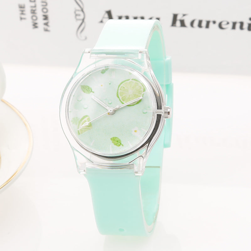 luminous waterproof quartz wristwatch