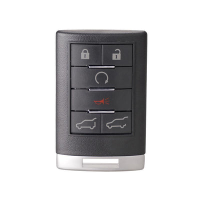 cadillac black fashion 6 key car keys 