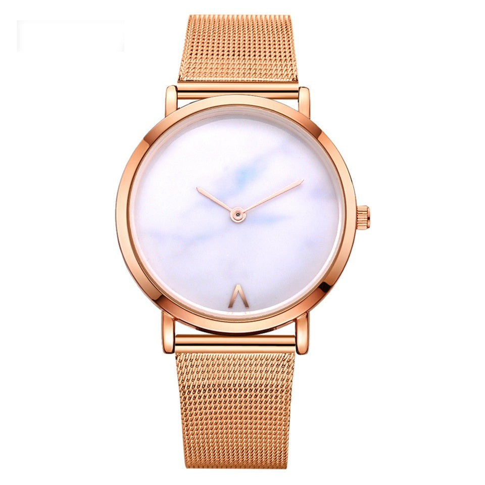 Vansvar fashion brand silver and gquartz watches gift relogio feminino