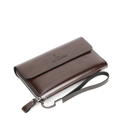 Kangaroo Wallet Men's Long Wallet Casual Business Clutch