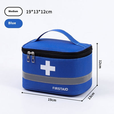 Portable First Aid Kits Family Pack Large Travel Medicine Medicine Storage Box Small