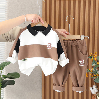 boys spring clothing casual suit fashionable