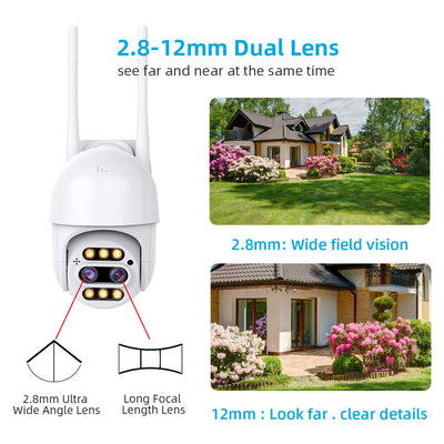 fashion outdoor network security camera