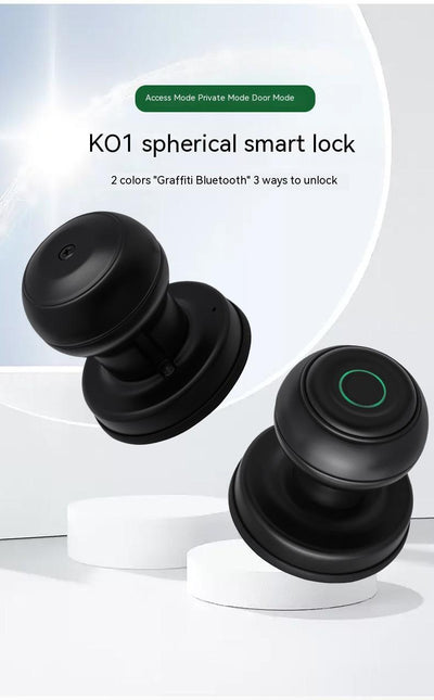 security door smart fingerprint lock