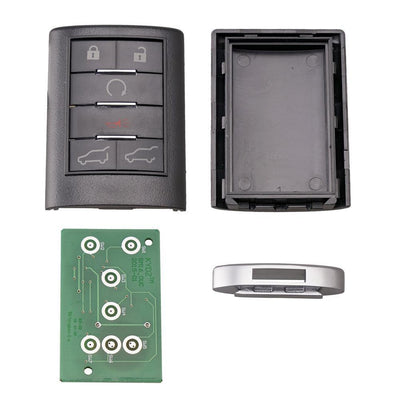 cadillac black fashion 6 key car keys