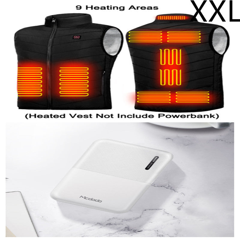 Power Bank 10000 MAh Heating Vest Mobile Power Bank