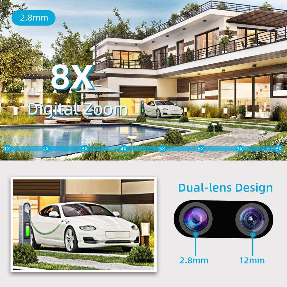 fashion outdoor network security camera