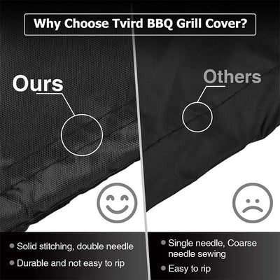 210D Oxford Cloth Cover Waterproof Outdoor BBQ Grill Cover