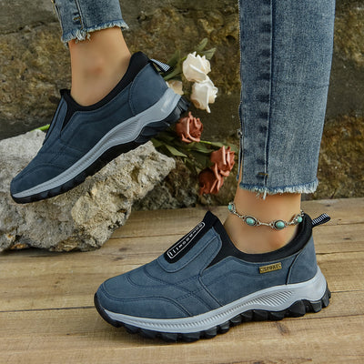 Outdoor Slip-on Sports Shoes Comfortable Walking Running Sneakers Women