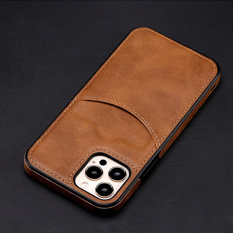 cell phone protective leather case business phone cover