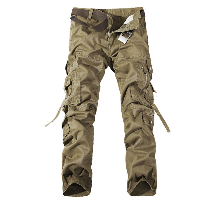 Men's Multi-pocket Washed Hot Sale Cargo Pants