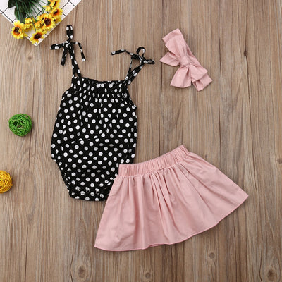 Girls’ Skirt & Top Set