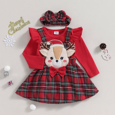 Christmas Newborn Baby Girl Clothing