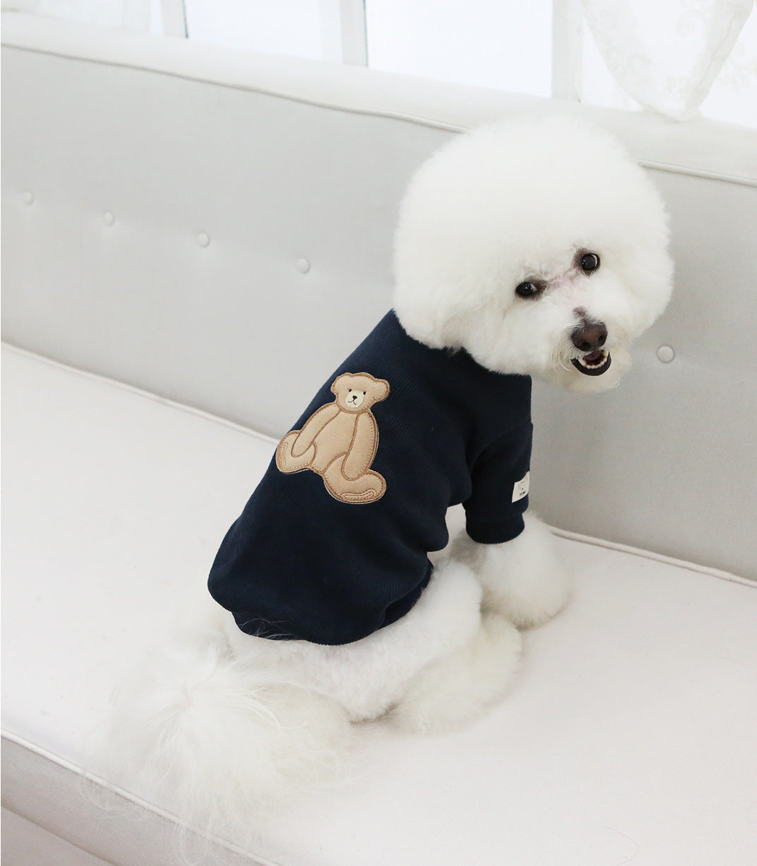 comfortable knitted pet sweater dog clothing comfortable knitted pet sweater dog clothing