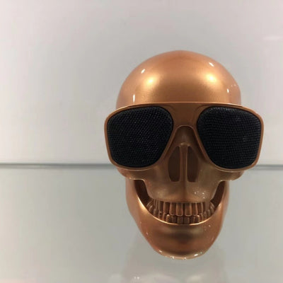 Small Skull Wireless Bluetooth Speaker Outdoors Convenient Cartoon