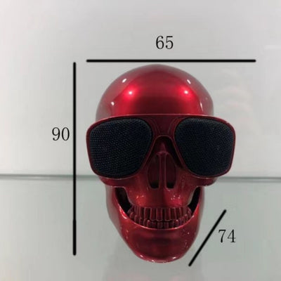 Small Skull Wireless Bluetooth Speaker Outdoors Convenient Cartoon